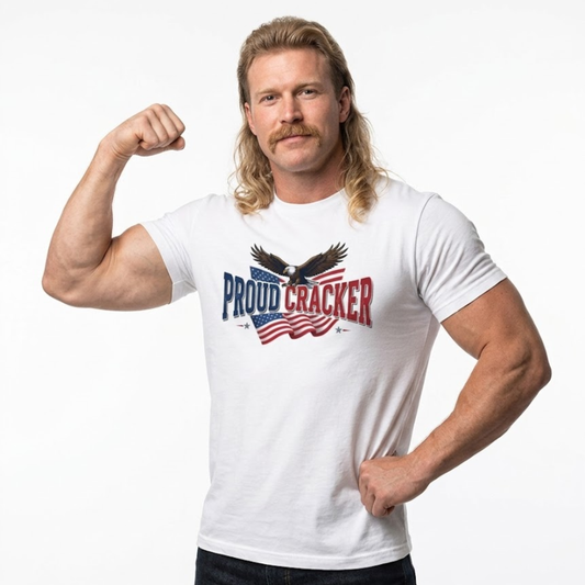 Proud Cracker | Premium Comfort Fitting T-Shirt (Gag Gift)